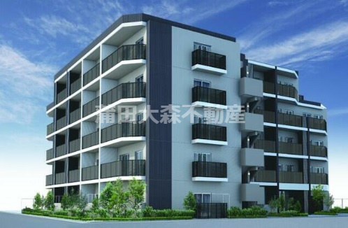 ルフレ田園調布南の外観パース