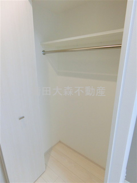 ルフレ田園調布南の収納|洋室4.9帖の収納　クローゼット　