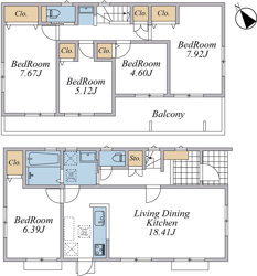 【参考プラン】 | 参考プラン(5LDK、建物面積111.78㎡、建物価格1,500万円(税込))