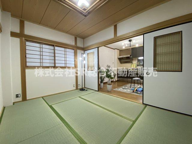 若江本町3丁目中古戸建の和室|和室があると落ち着いた雰囲気になりますね