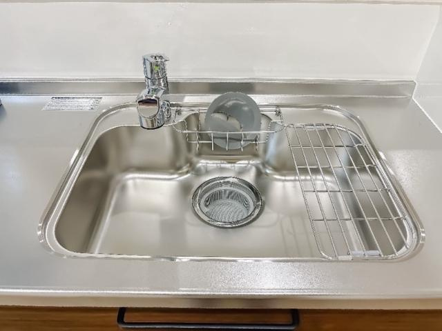 ル・ドージュのキッチン|コンパクトなキッチンで掃除もラクラク