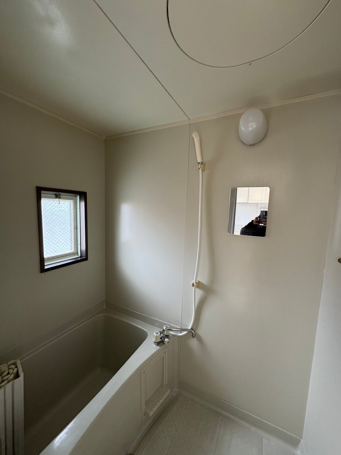 茨城県高萩市　一棟アパートの浴室