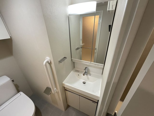 ＧＲＡＮ ＰＡＳＥＯ 浅草入谷の洗面所|忙しい朝には欠かせない洗面所です