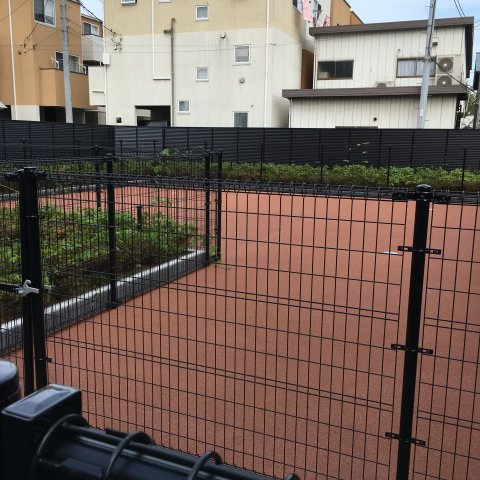 フュージョナル東墨田の庭|お庭も活用できます