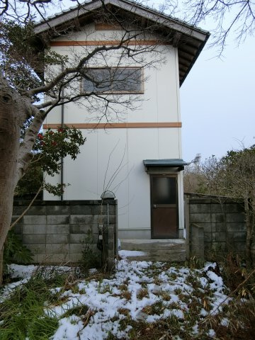 大篠津中古物件　建物2棟の庭