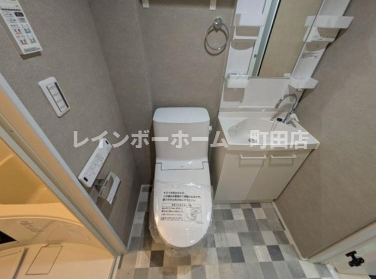 アザーレ・ソーニョ座間※初期費用分割あと払いサービス利用可能物件のトイレ