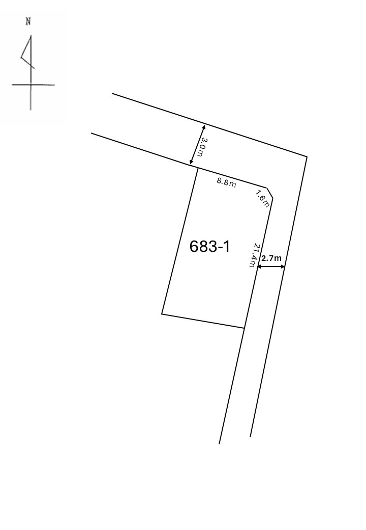 北名古屋市六ツ師南屋敷土地の画像