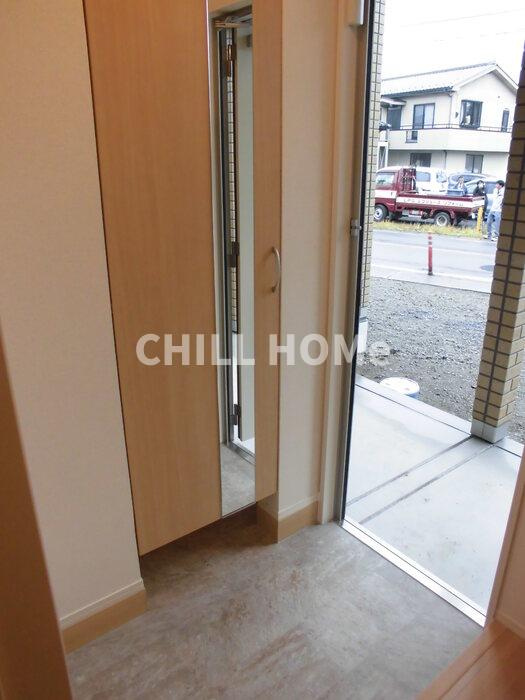 インセーム・ア・エリの玄関|当社、チルホームのHPもご覧ください(^^)/物件情報多数♪