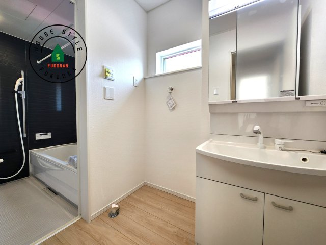 筑紫野市二日市北8丁目第6-2棟（1号棟）の脱衣所|脱衣所、洗面所は小さなプライベートスペース。歯磨き、洗顔と毎日施す個人空間。