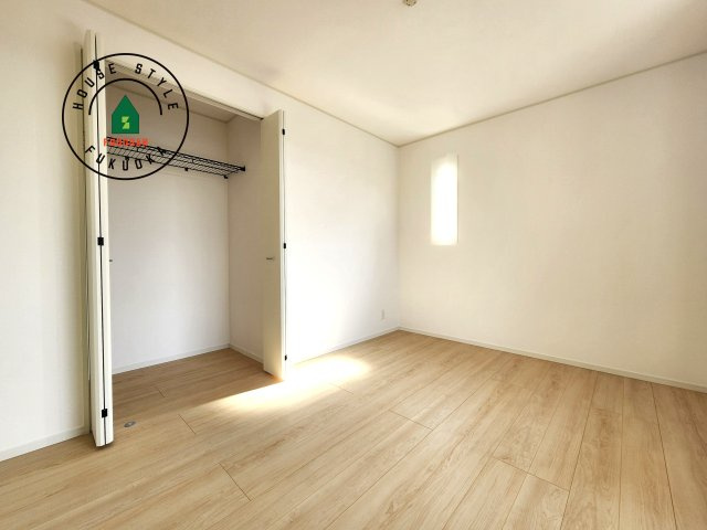 筑紫野市二日市北8丁目第6-2棟（1号棟）の洋室|各部屋収納を備えており過ごしやすいお家です！