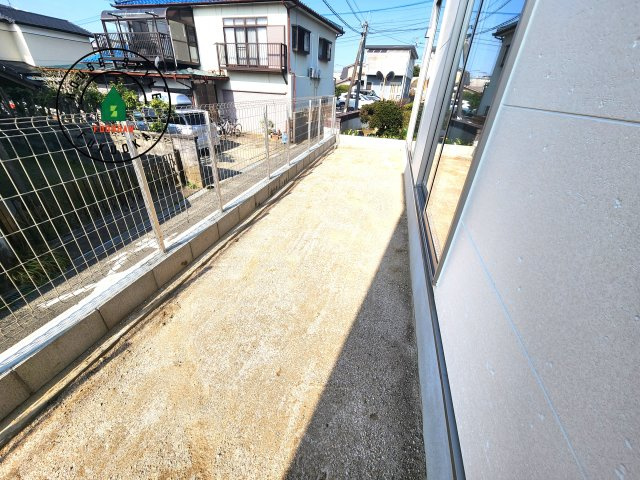 筑紫野市二日市北8丁目第6-2棟（1号棟）の庭|お庭で自由な時間を過ごせます。