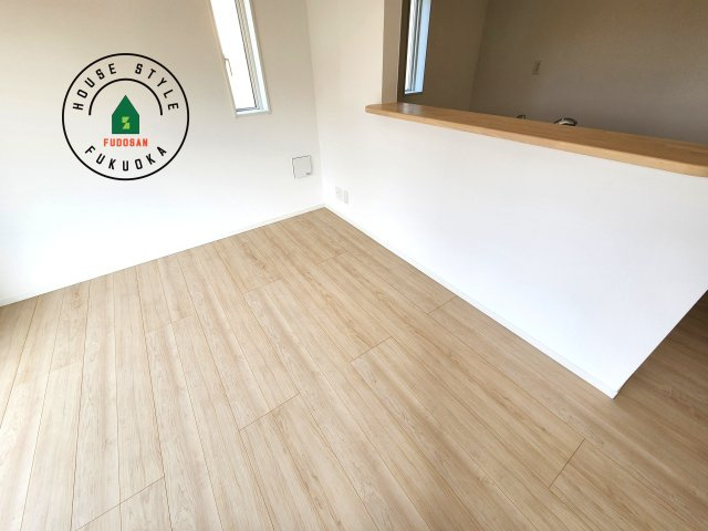 筑紫野市二日市北8丁目第6-2棟（1号棟）のダイニング|ダイニングとリビングのメリハリが付けやすい空間設計になっています。