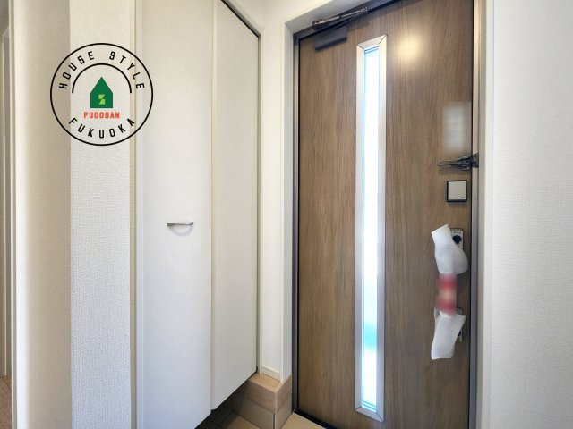 筑紫野市二日市北8丁目第6-2棟（1号棟）の防犯設備|二重ロックでしっかり防犯対策ができます。