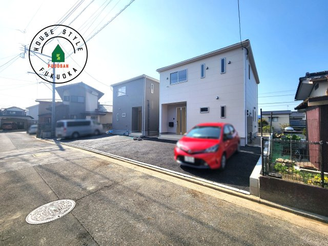 筑紫野市二日市北8丁目第6-2棟（1号棟）の前面道路含む現地写真|見学の時間などお気軽にお問い合わせ下さい。