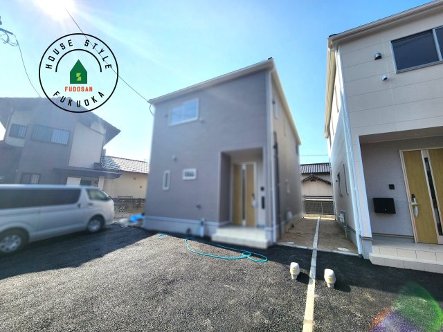 筑紫野市二日市北8丁目第6-2棟（2号棟）の外観|デザイン性のある外観です。