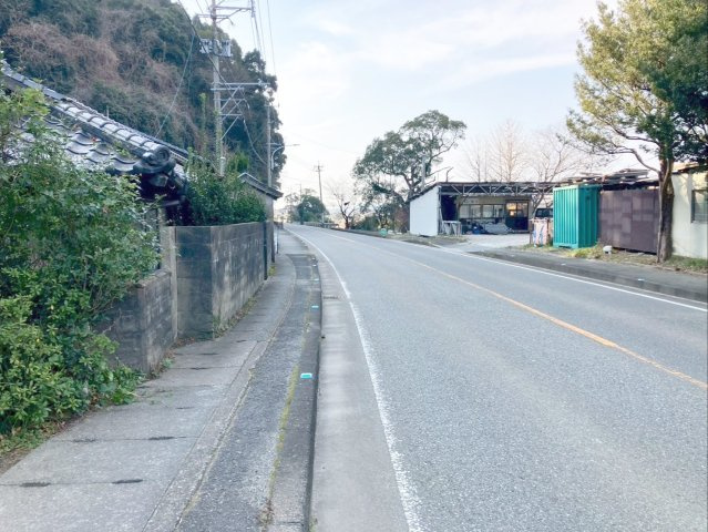 糟屋郡篠栗町大字篠栗 土地の前面道路含む現地写真|前面道路の様子です！