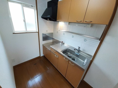 【キッチン】 | アーク壱番館 | コンパクトなキッチンで掃除もラクラク