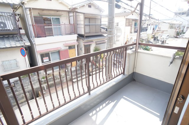 南紀寺町５丁目貸家のバルコニー