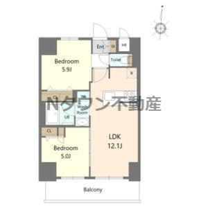 【間取り】 | S-RESIDENCE高岳ardent(アーデント) | 間取りです
