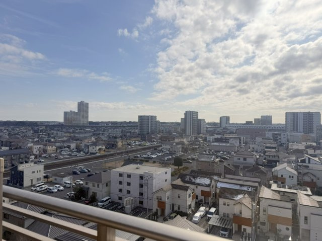 サーパスシティ守谷の展望|バルコニーからの眺望