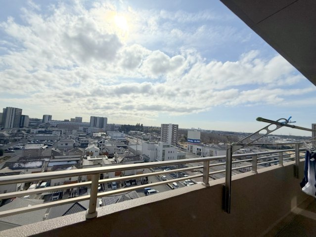 サーパスシティ守谷の展望|バルコニーからの眺望