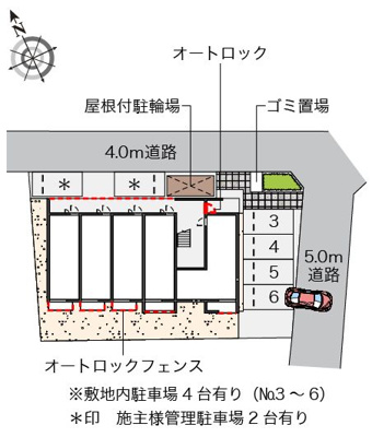 【区画図】 | ミランダ深大寺