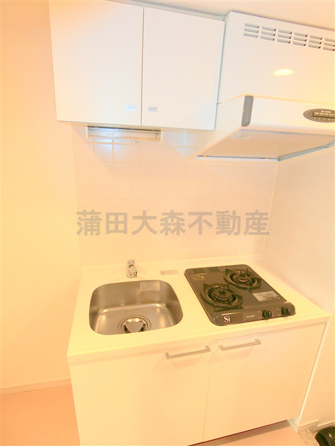 メインステージ大森北のキッチン|2口ガスシステムキッチン