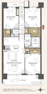 【間取り】 | ウィズ勝田台