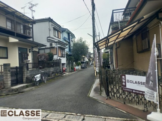【前面道路含む現地写真】 | 城陽市寺田尺後　売土地　建築条件無し