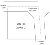 城陽市寺田尺後　売土地　建築条件無しの画像