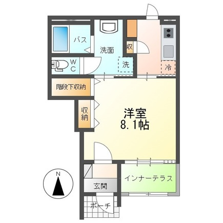 Ａｍｂｉｔｉｏｎ　Ⅰの間取り|間取図