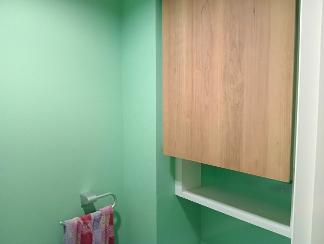 ポレスター玉川上水のトイレ|トイレットペーパーや掃除用品を隠せるので、生活感が出にくくなります。
