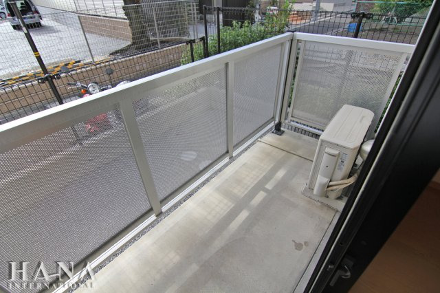 メルベーユ毛呂山のバルコニー