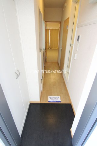 メルベーユ毛呂山の玄関