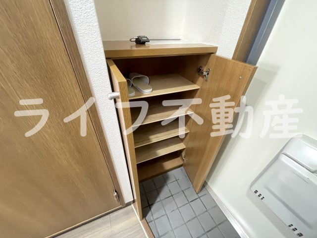 リップル布施イーストの収納|ちょっとした収納スペースも充実しています