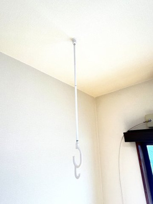 【設備】 | ドメーヌ・エム | 室内物干し