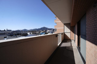 【バルコニー】 | 【上質リノベ】ヴェルディ川内 | 現地（2026年2月17日10：30頃）撮影