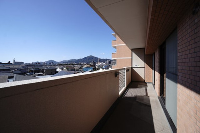 【バルコニー】 | 【上質リノベ】ヴェルディ川内 | 現地（2026年2月17日10：30頃）撮影