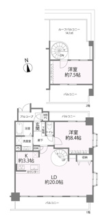 【間取り】 | 【上質リノベ】ヴェルディ川内 | ※
間取図では分からない広さや明るさ，
資料には記載されていない情報があります。
ぜひ、現地を見られる事をお勧めいたします！