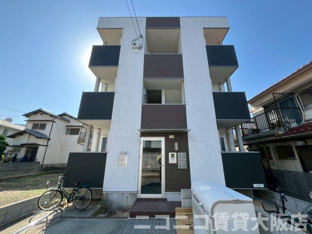 堺市北区百舌鳥梅北町４丁のアパートの外観