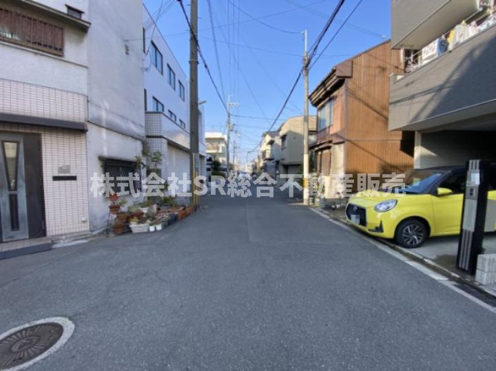 永和3丁目中古戸建の前面道路含む現地写真|前面道路含む現地写真です