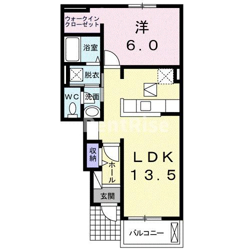 アーバンハイツⅠの間取り|間取図
