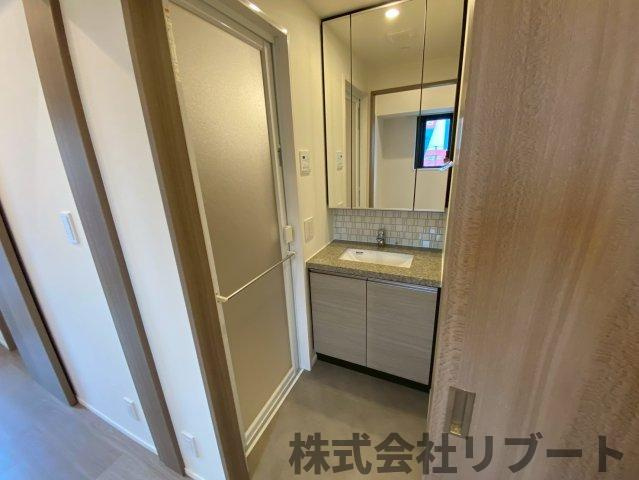 ザ・パークハビオ行徳駅前の洗面所