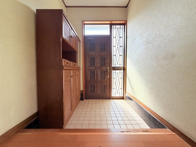 下妻市鬼怒　中古物件の玄関