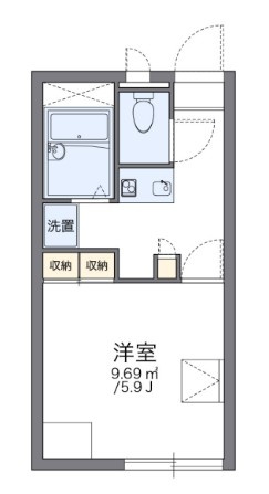【間取り】 | レオパレスＮＥＸＴ-上石原1丁目-