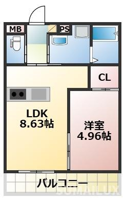 グランネストＫの間取り
