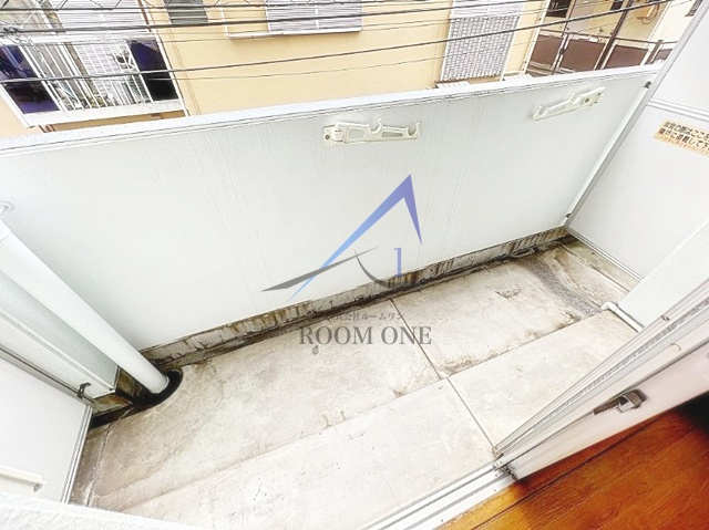 プラスパ鶴見のバルコニー|バルコニーです。