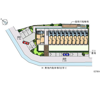 【区画図】 | レオパレスピュアタウン