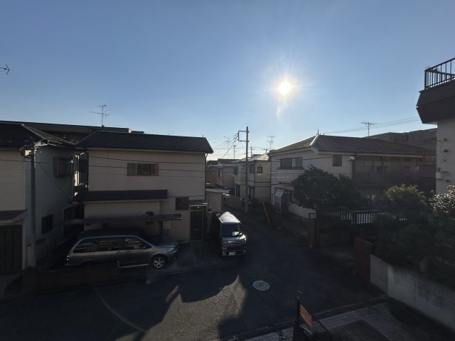 府中市白糸台６丁目のテラスの展望