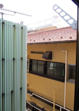 虹信ビルの展望